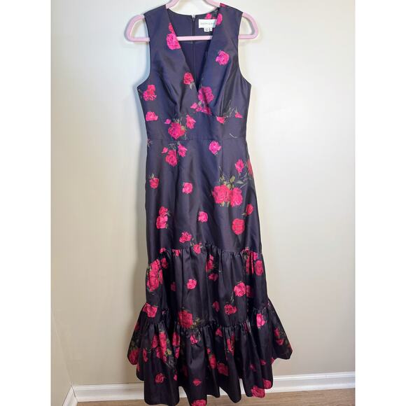 NEW NWT Sachin + Babi Rori Tiered Sleeveless Floral Print Dress Size 8 - Picture 3 of 8